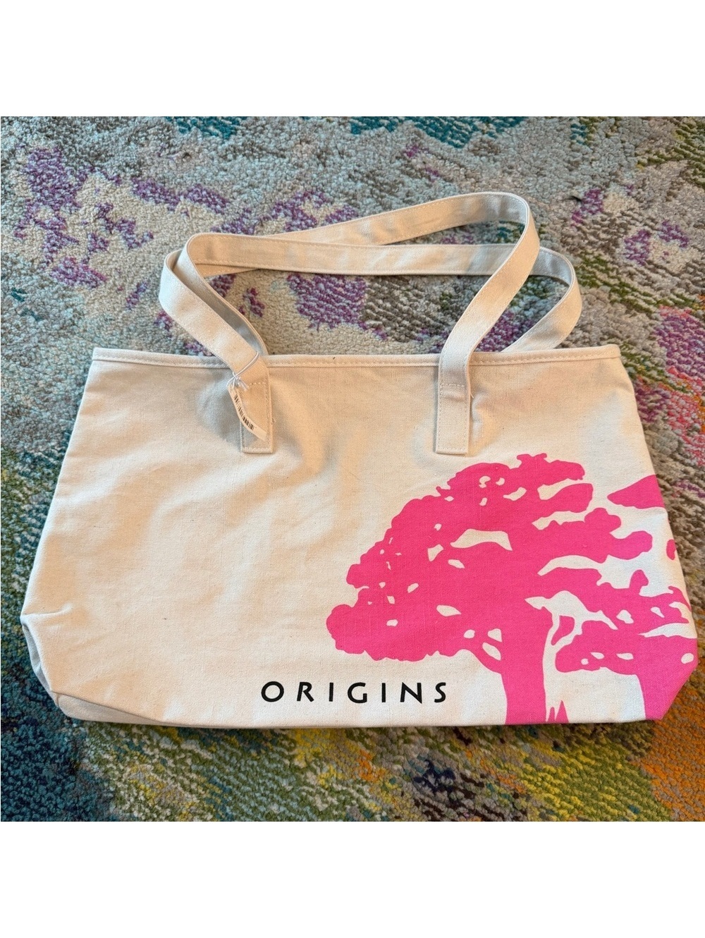 Origins Canvas Tote NEW